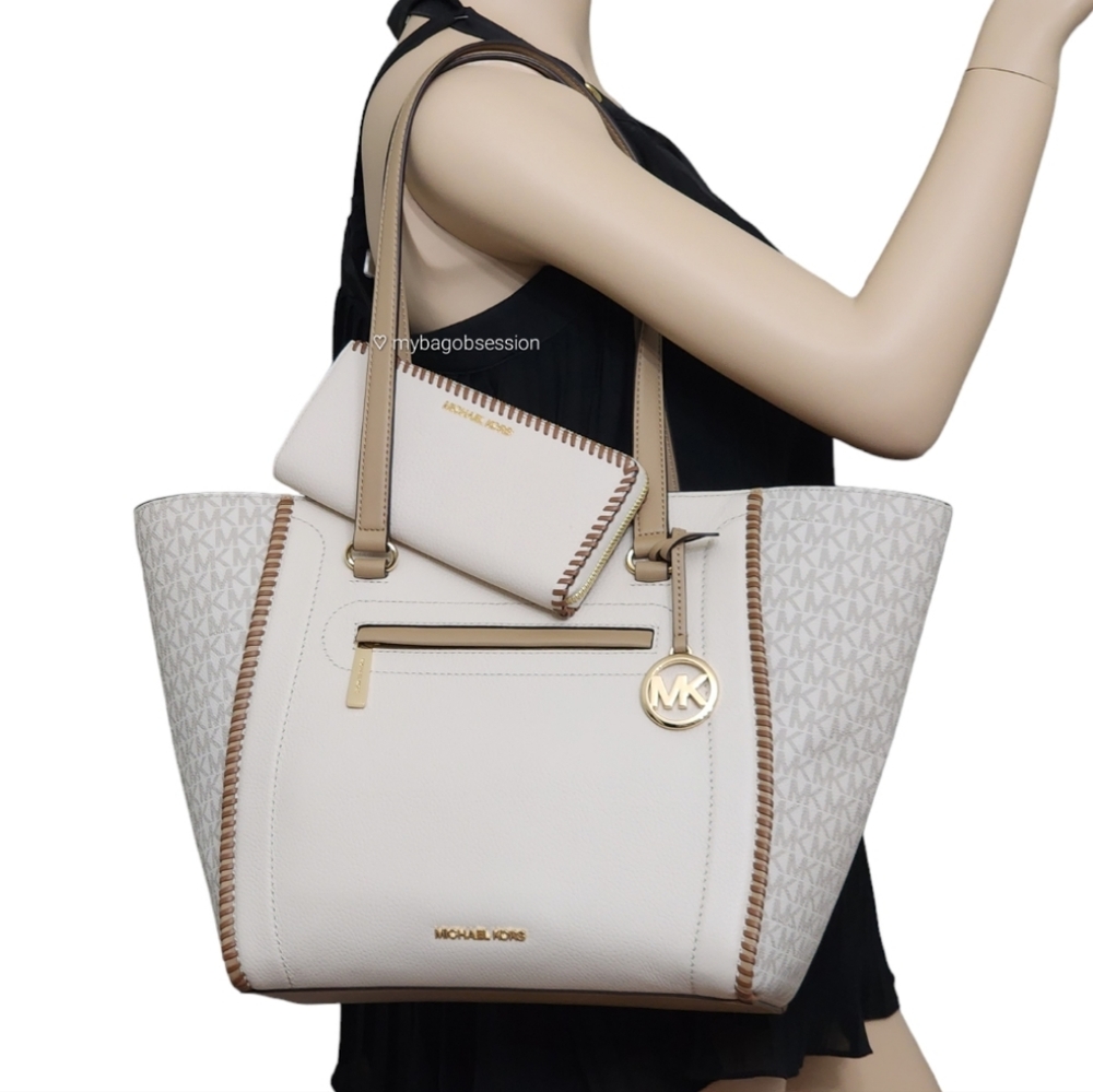 Michael Kors Carine Large Shoulder Bag - Picture 8 of 9